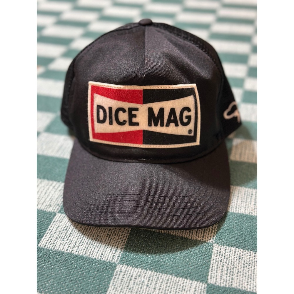 Dice Magazine DicE x Ampal Creative Black Spark Trucker Hat 6 Panel SnapBack